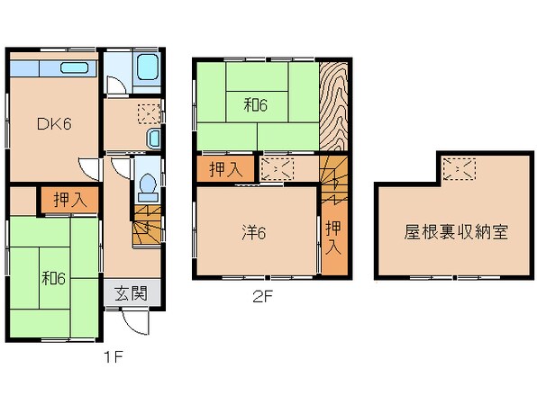 一戸建11627の物件間取画像